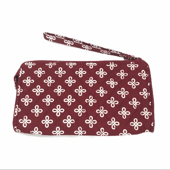 Vera Bradley Front Zip Wristlet U of Alabama - Picture 2 of 7